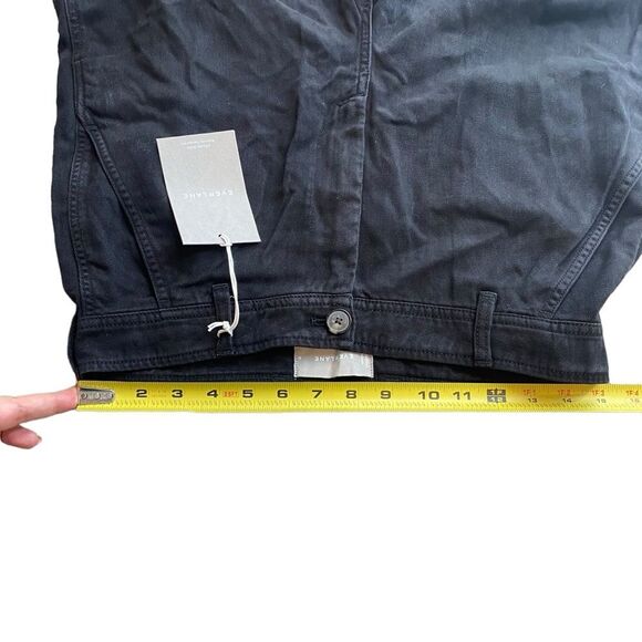 Everlane Women’s 6 Tencel Relaxed Fit‎ Chino Pant Black Slouchy Trouser New - Picture 13 of 13
